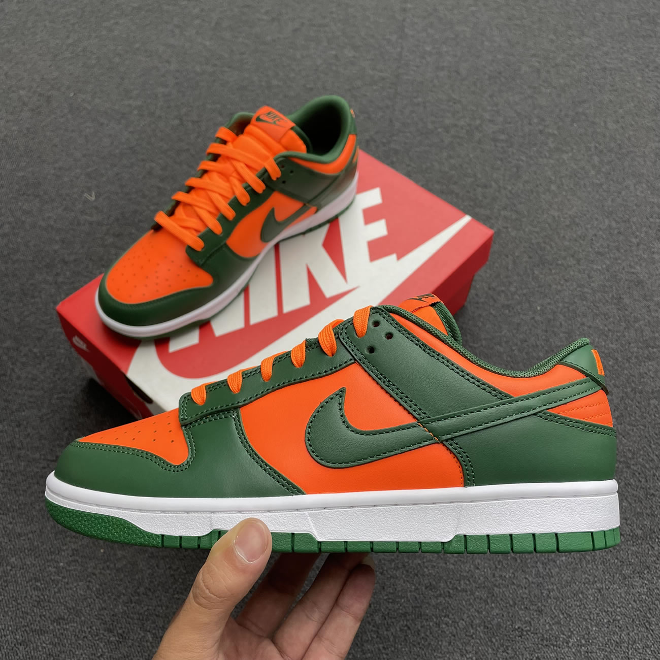 Nike Dunk Low Miami Hurricanes Dd1391 300 (12) - newkick.cc